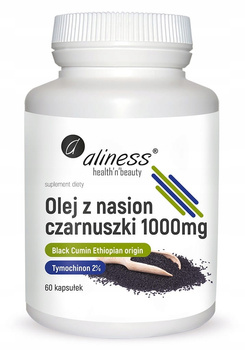 ALINESS Olej z nasion czarnuszki 2% 1000 mg x 60