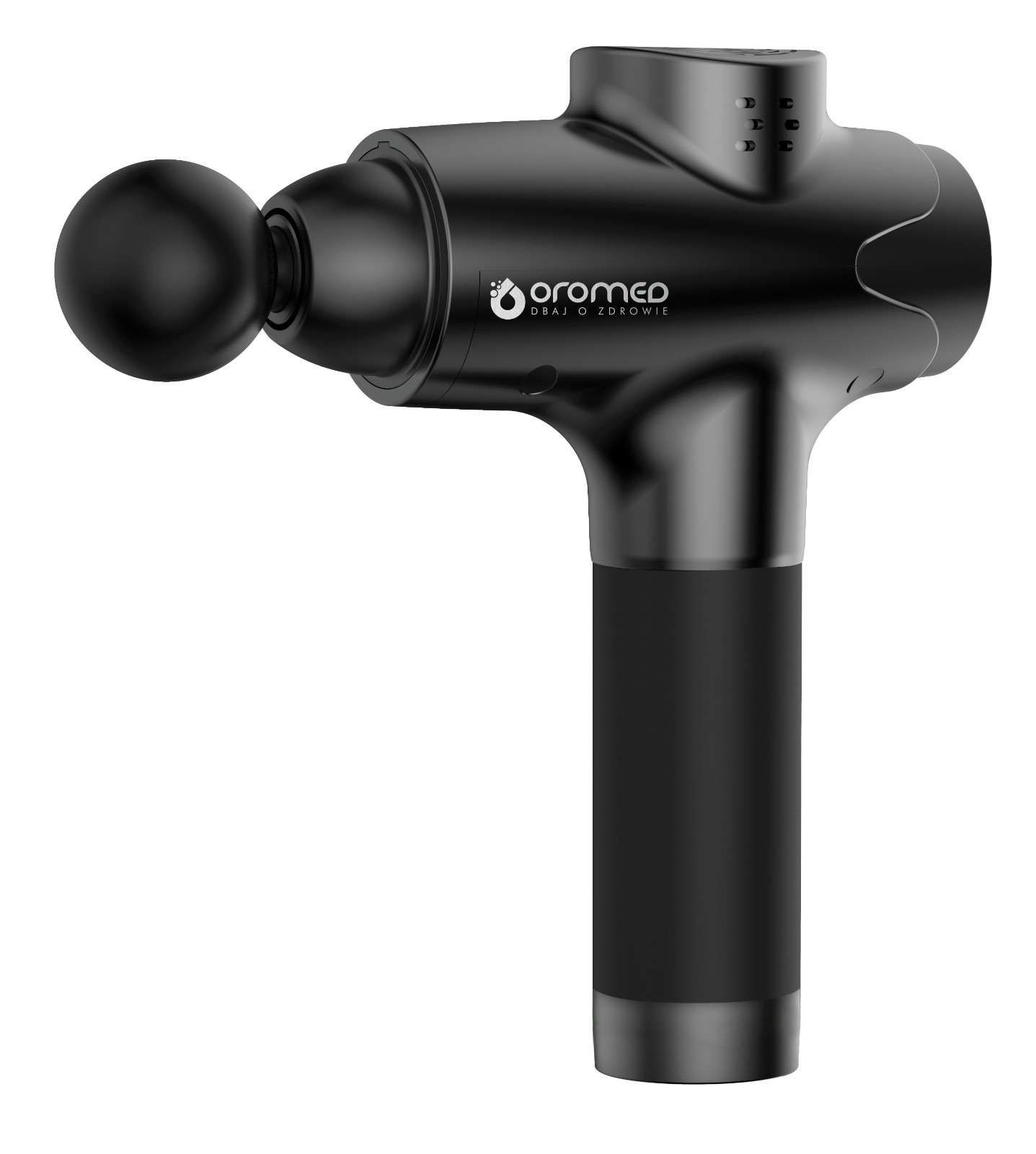 Pistolet do masażu masażer ORO-GUN PRO czarny