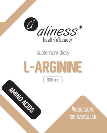 ALINESS L-Arginine 800 mg x 100 Vege caps.