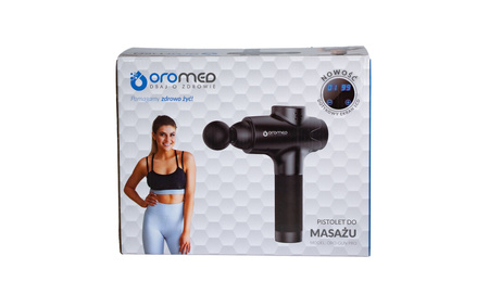 Pistolet do masażu masażer ORO-GUN PRO czarny