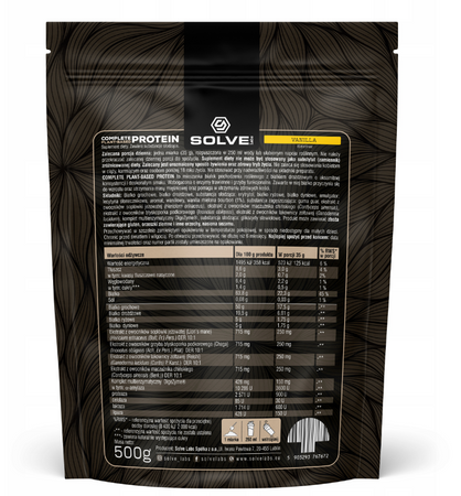Solve Labs Complete Plant-based Protein 500g Vanilla