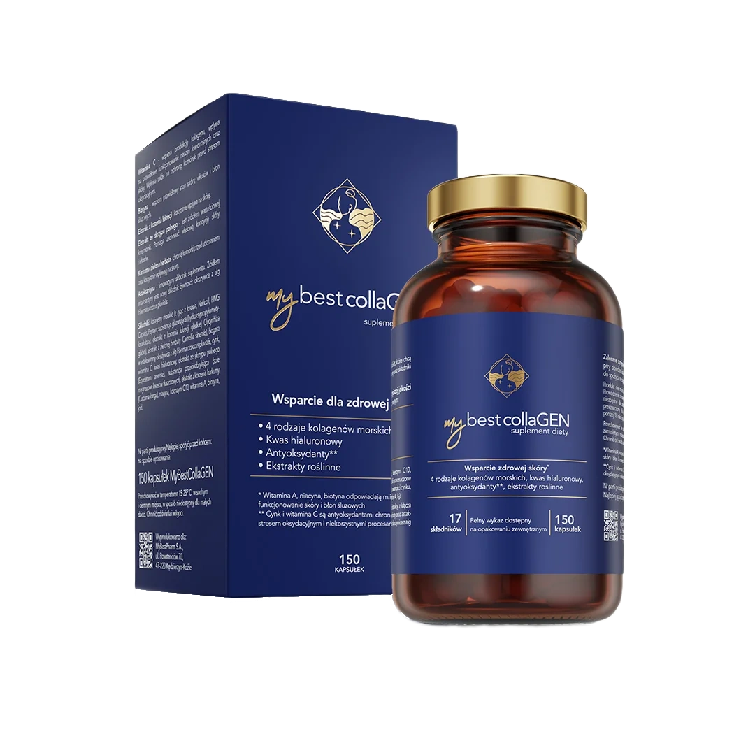 MyBestPharm MyBestCollaGEN kolagen morski 150 kapsułek