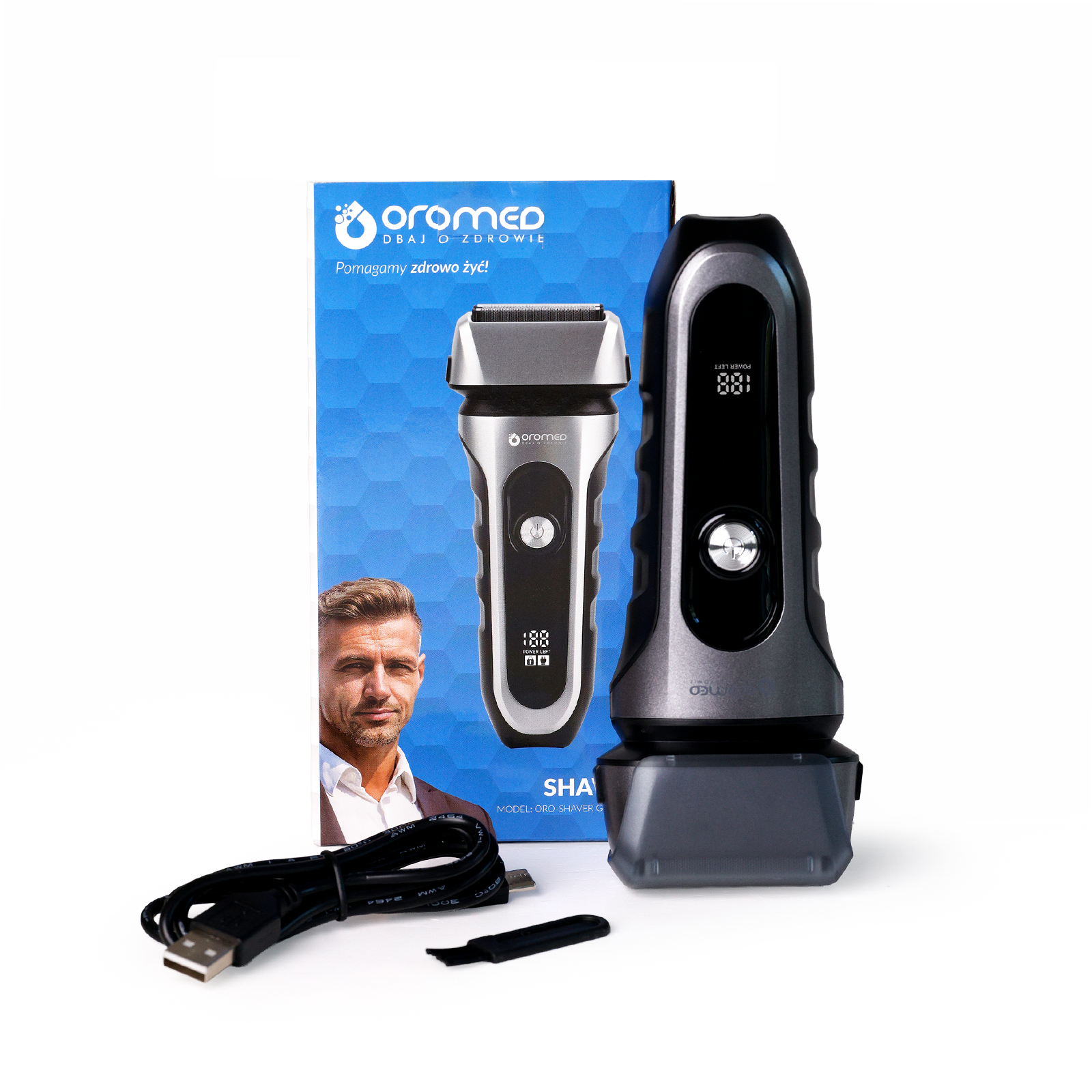 Maszynka do golenia golarka OROMED ORO-SHAVER 