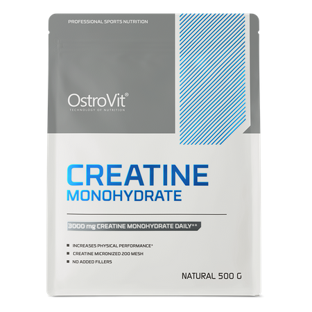 OstroVit Monohydrat Kreatyny 500 g o smaku naturalnym