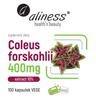 ALINESS Coleus forskohlii 10% 400mg (pokrzywa indyjska) x 100 Vege caps.