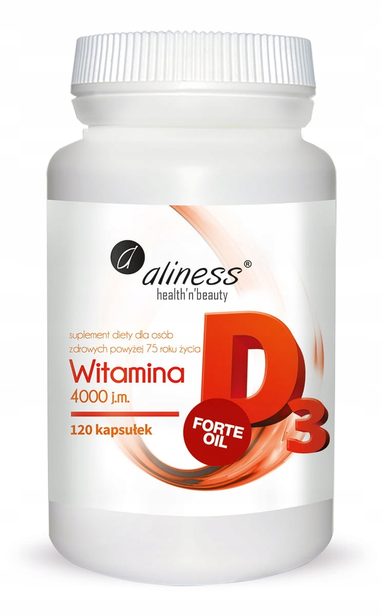ALINESS Witamina D3 4000 j.m. 120 kaps.