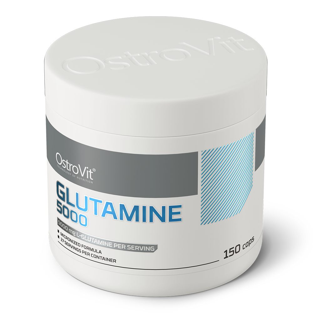 OstroVit Glutamina 5000 mg 150 kapsułek