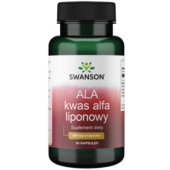 SWANSON ALA 600mg 60 kaps