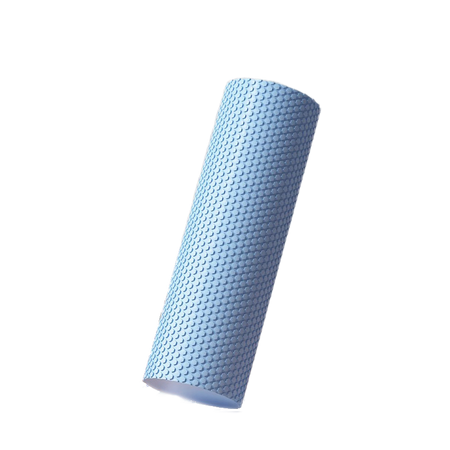 Wałek do masażu roller z wypustkami CARE+ 45 cm niebieski