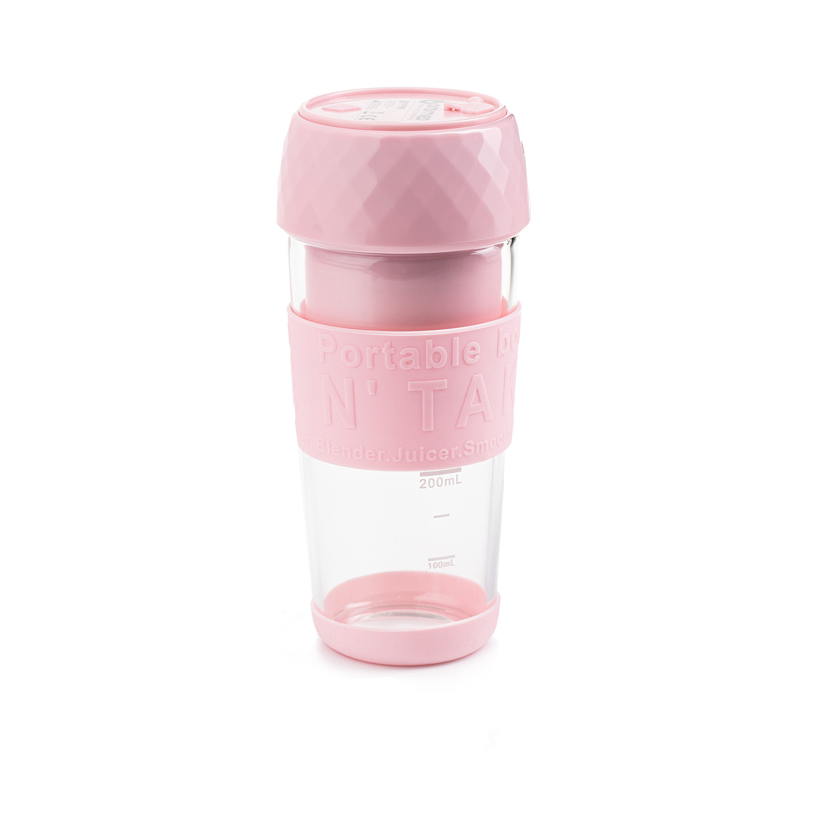Blender przenośny Oromed ORO-JUICE CUP USB różowy 