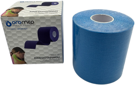Taśma do kinesiotapingu 7,5 cm x 5m niebieska