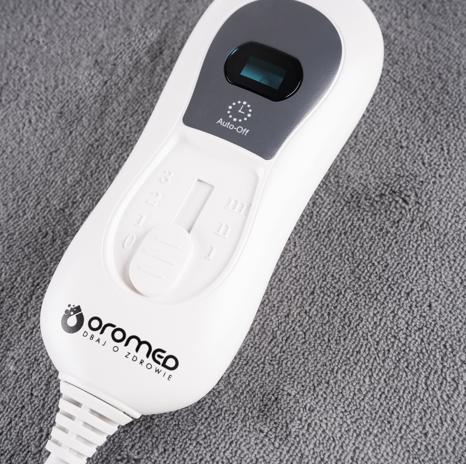 Koc ogrzewający Oromed ORO-BLANKET POLAR ciepły polarowy 180x130 cm