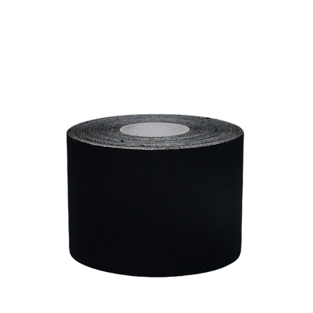 Taśma do kinesiotapingu 7,5 cm x 5m czarna