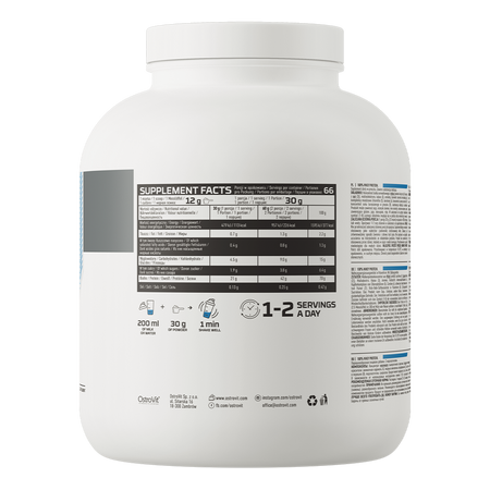 OstroVit 100% Whey Protein 2000 g białko WPC o smaku białej czekolady