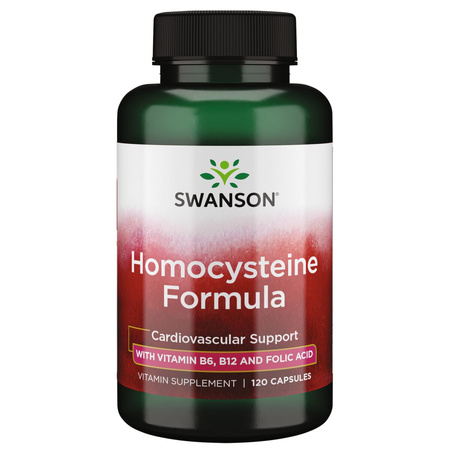 SWANSON Homocyteine Formula 120 kapsułek Homocysteina