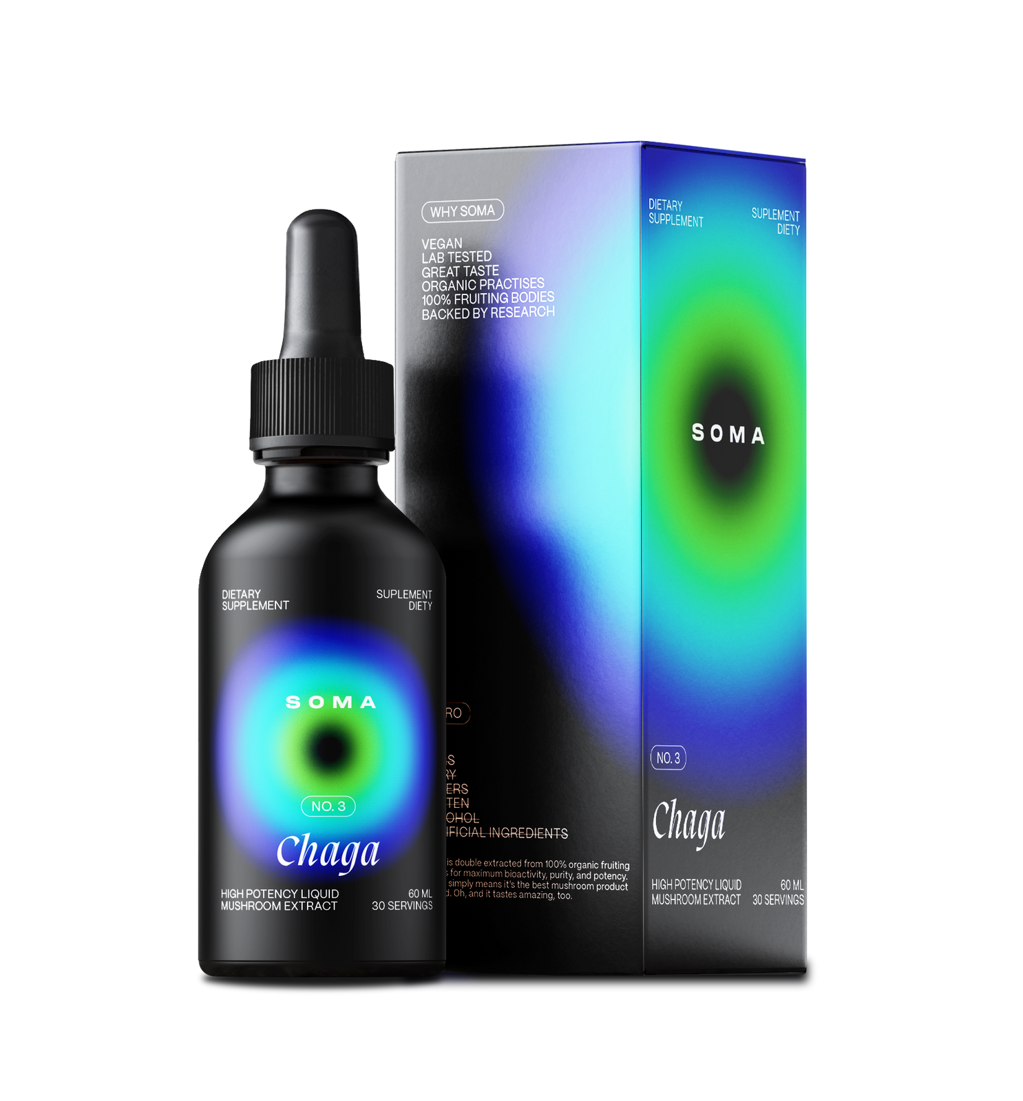 SOMA Grzyb Chaga Błyskoporek podkorowy 60 ml