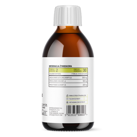 OstroVit Pharma Elite OMEGA 3-6-9 liquid VEGE 120 ml