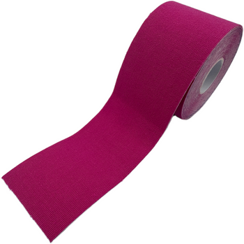 Taśma do kinesiotapingu 5 cm x 5 m różowa