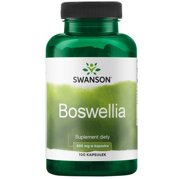 SWANSON Boswellia 400mg 100 kapsułek Zdrowe Stawy Kości