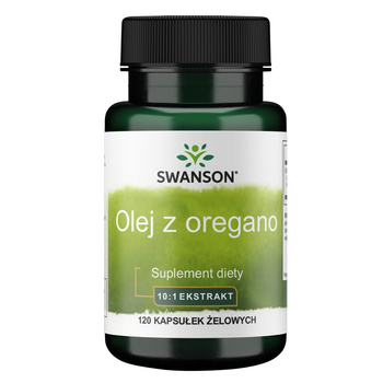 SWANSON Oregano Oil 120 kapsułki żelowe Olej z oregano