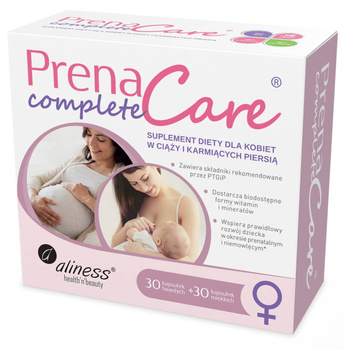 ALLINESS PrenaCare® Complete dla kobiet w ciąży i karmiących x 30 vege caps + 30 softgels