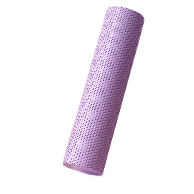 Wałek do masażu roller z wypustkami CARE+ 60 cm fioletowy