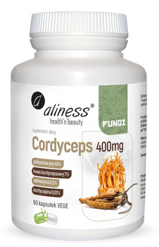 ALINESS Cordyceps 40/7/0,2/0,01 400mg x 90 Vege caps