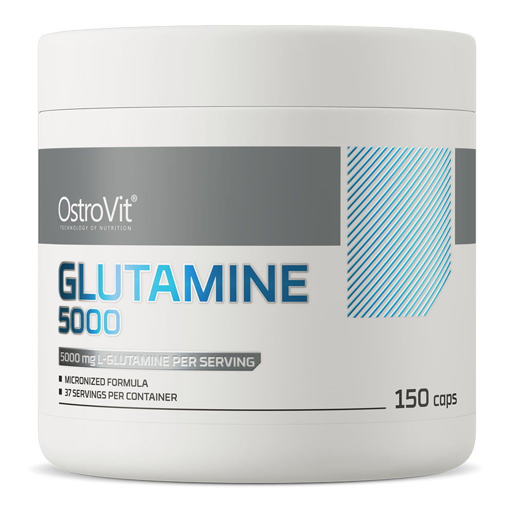 OstroVit Glutamina 5000 mg 150 kapsułek