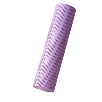 Wałek do masażu roller z wypustkami CARE+ 60 cm fioletowy