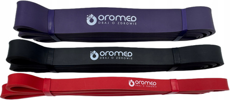 Zestaw 3 gum oporowych POWER BAND ORO-BAND 3