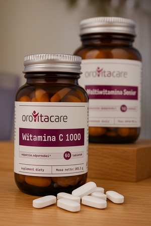 Orovitacare Witamina C 1000 60 tabletek