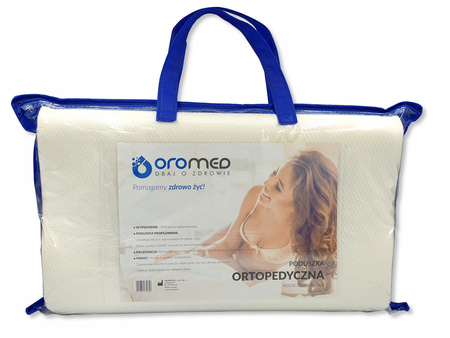Poduszka ortopedyczna Oromed ORO-RELAX 50x30x11/9 cm