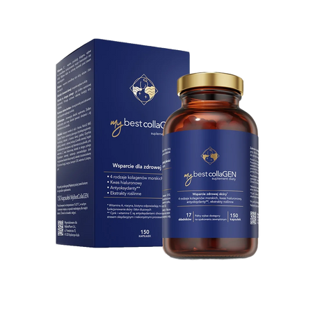 MyBestPharm MyBestCollaGEN kolagen morski 150 kapsułek