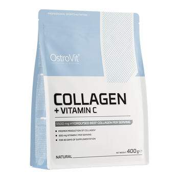 OstroVit Kolagen + Witamina C 400 g naturalny