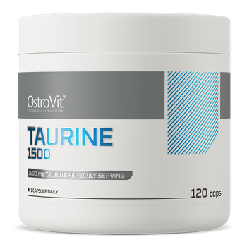 OstroVit TAURYNA 1500 mg Taurine 120 kapsułek stres, serce