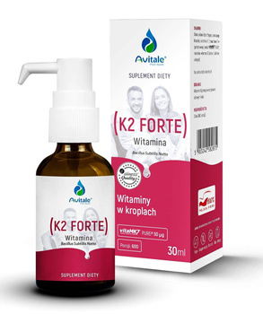 AVITALE Witamina K2 FORTE (Vita MK7) 50uq Olive 30 ml