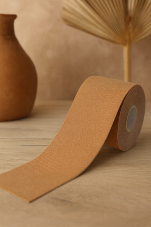 Taśma do kinesiotapingu 7,5 cm x 5m beżowa