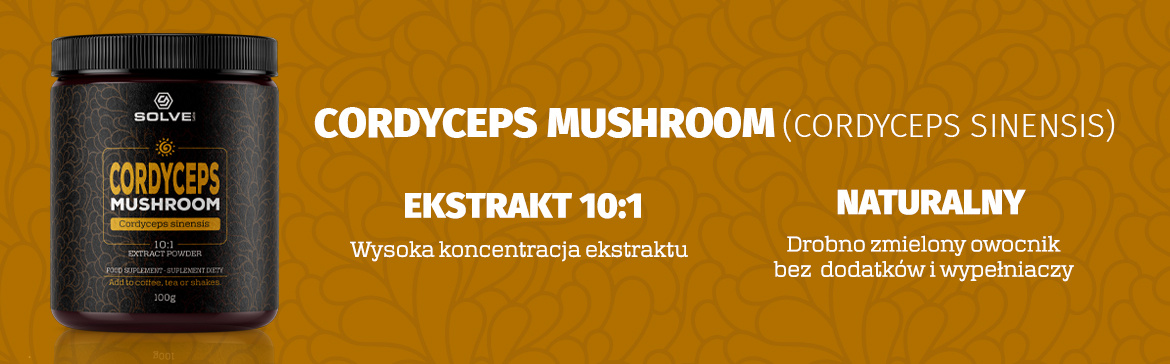 Solve Labs Cordyceps sinensis 10:1 Mushroom Powder 100g