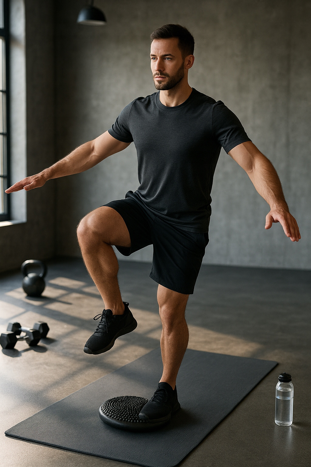 Poduszka sensoryczna jeżyk MED+ czarna 33cm