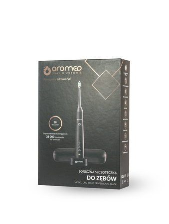 Szczoteczka soniczna do zębów elektryczna Oromed ORO-SONIC PROFESSIONAL black