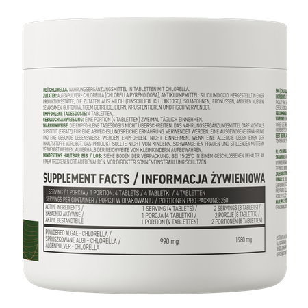 OstroVit Chlorella 1000 tabletek
