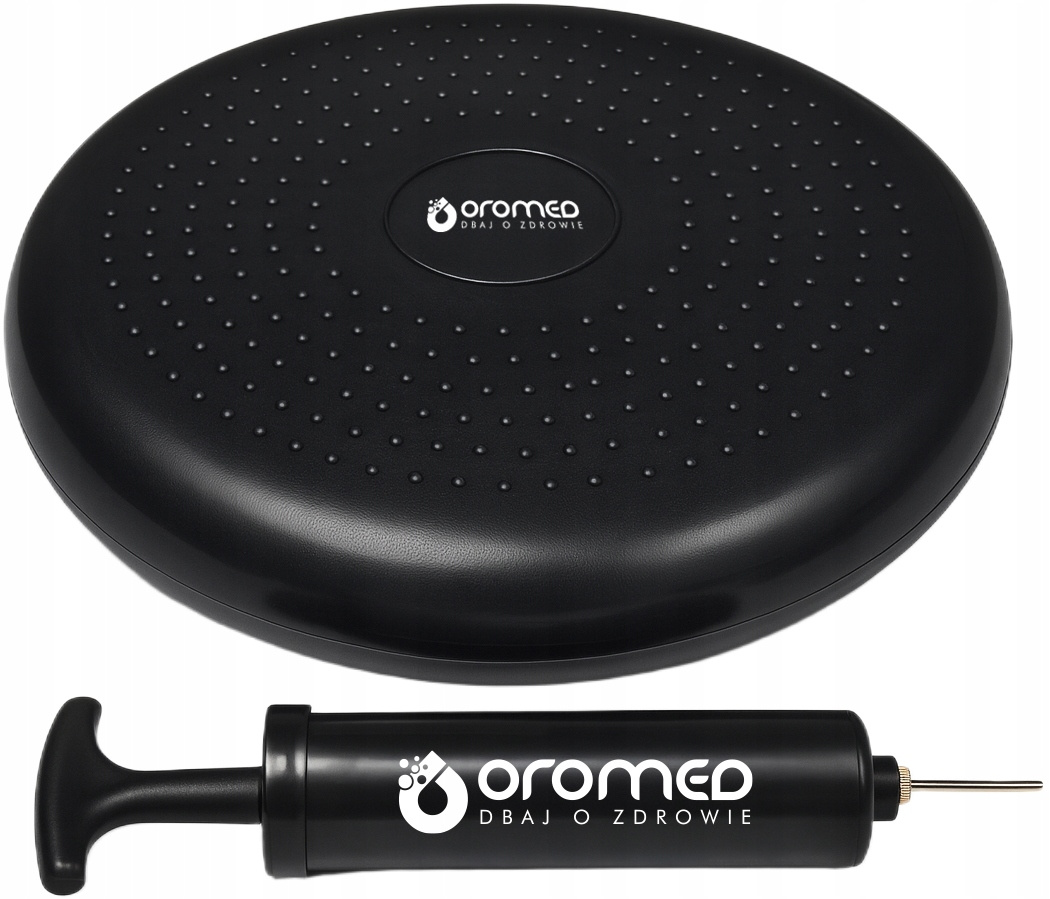 Poduszka sensoryczna jeżyk MED+ czarna 33cm