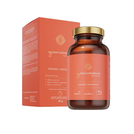 MyBestPharm MyBestColostrum smak malinowy 90g