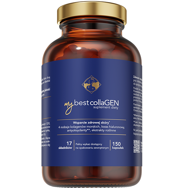 MyBestPharm MyBestCollaGEN kolagen morski 150 kapsułek