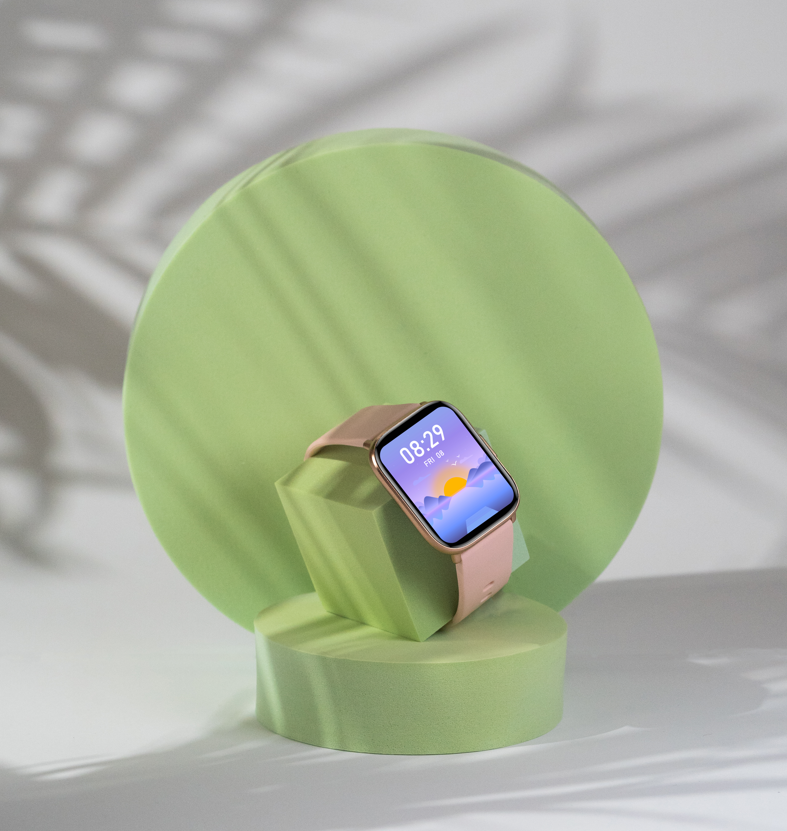 Smartwatch zegarek elektroniczny OROMED ORO-FIT PRO GT PINK