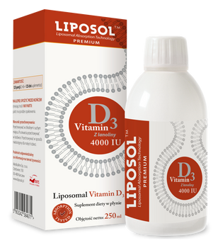 Aliness Liposol Liposomalna Witamina D3 4000 IU 250 ml
