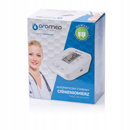 Ciśnieniomierz elektroniczny naramienny USB Oromed ORO-N4 CLASSIC