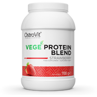 OstroVit VEGE Protein Blend 700 g truskawkowy