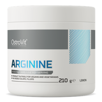 OstroVit Arginina 210 g smak cytrynowy