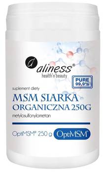 ALINESS MSM Siarka Organiczna 250 g 